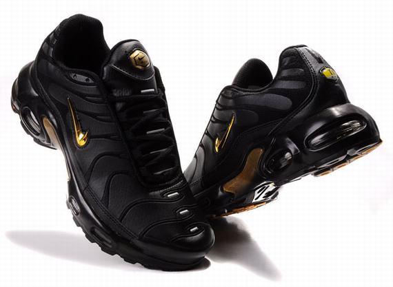 New Men'S Nike Air Max Tn Black/Gold